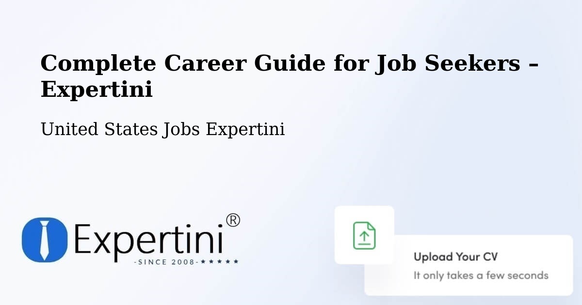 Career Guide for Job Seekers – Passaic - Passaic, United States Jobs Expertini