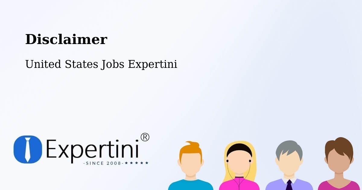 Disclaimer – Passaic - United States Jobs Expertini