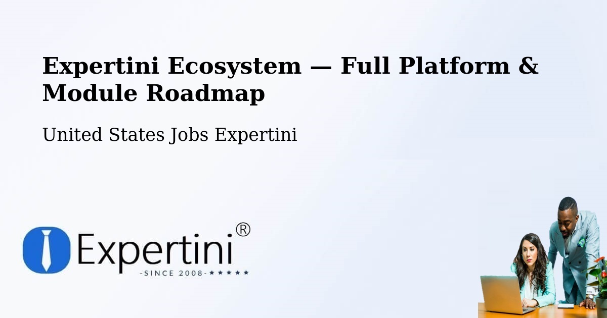 Expertini Ecosystem — Full Platform & Module Roadmap – Passaic